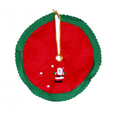 COPRIBASE DEC.BABBO NATALE CM.88 ROSSO-VERDE AC-12443 (6pz)